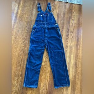Dickies Blue Denim Overalls 36 waist x 32 length